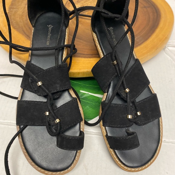 Stradivarius Rugged sole Lace up Gladiator Sandals - Picture 3 of 6